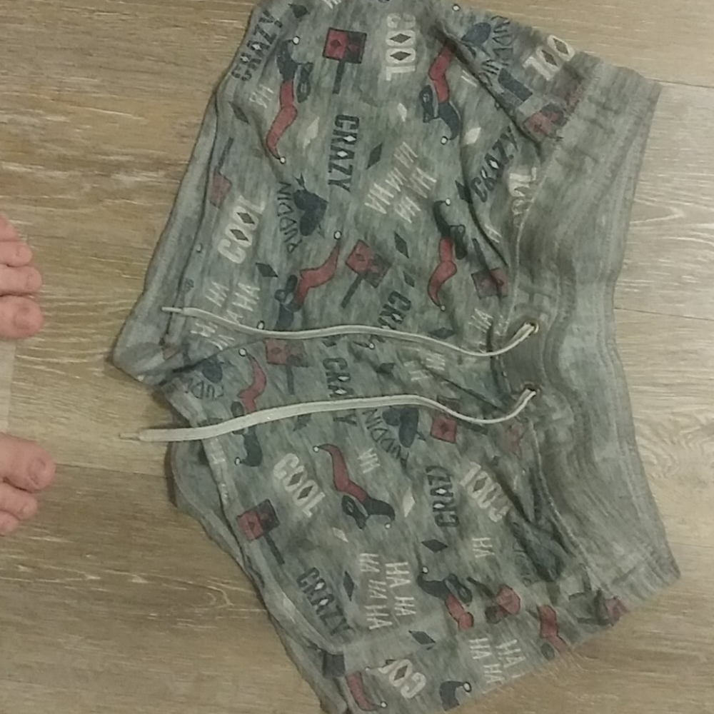 Harley quinn pajama shorts